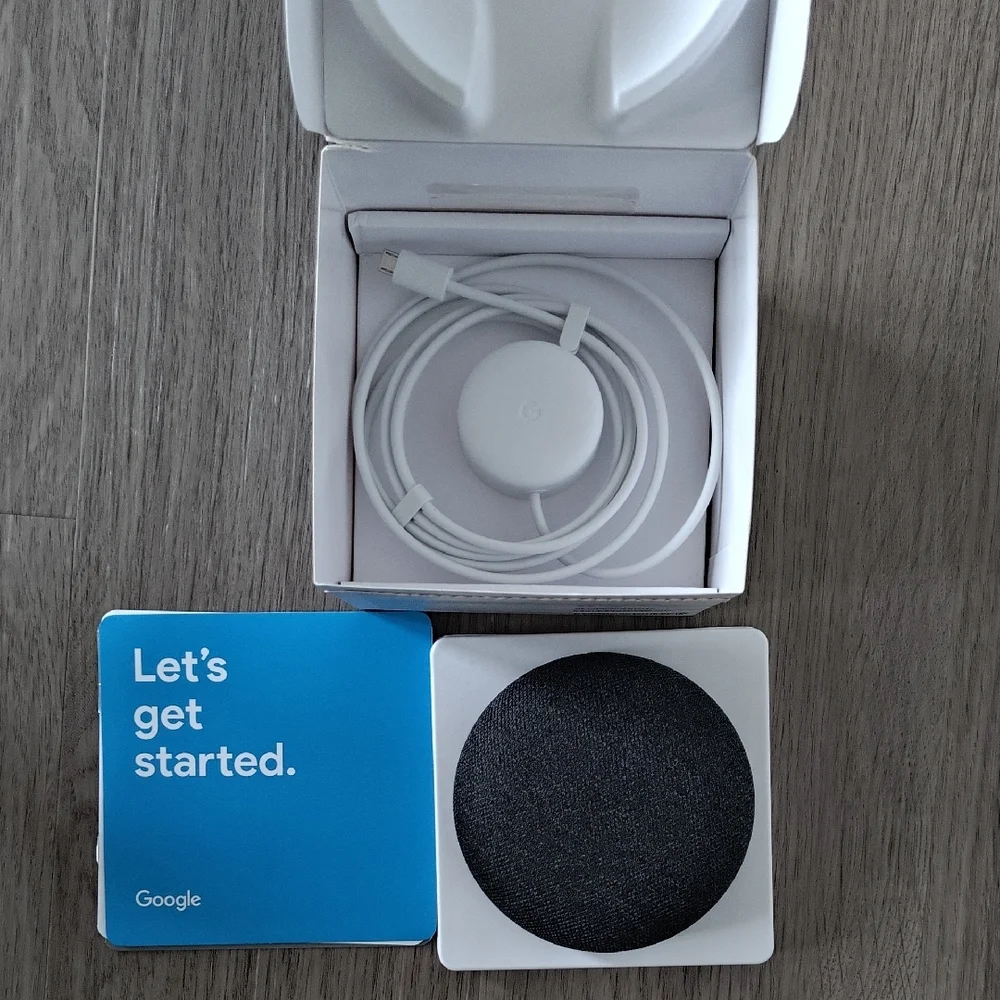 Google Home Mini (1st gen) - Charcoal